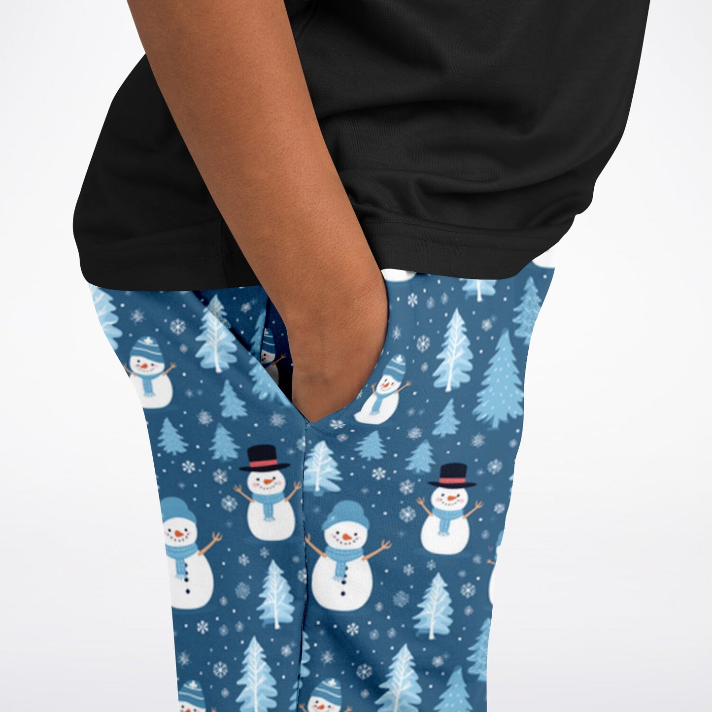 Snowman Winter Wonderland - Athletic Kids/Youth Jogger - AOP