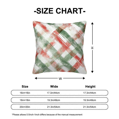 Corduroy Throw Pillow Covers with Core (Double-Sided Design)