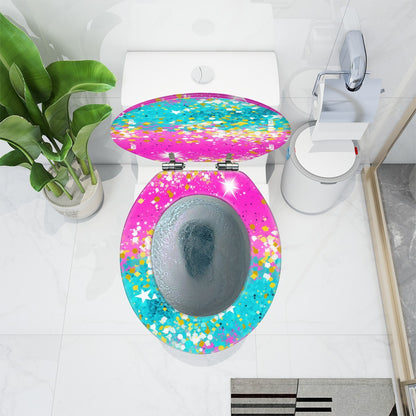 Glitter Bombed - Universal Toilet Seat