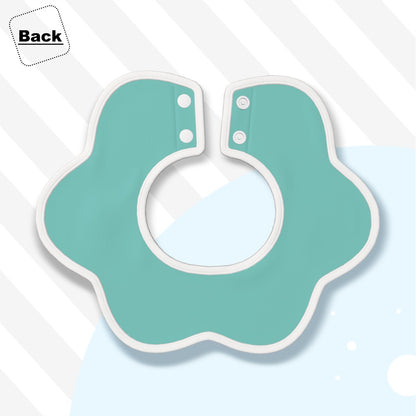 BOHO Festive - Soft Petal-Shaped Reversible Baby Bib – Cotton Comfort for Little Ones