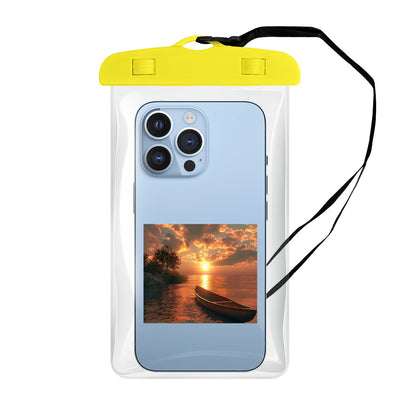 In My Canoe - Clear Waterproof Phone Pouch Case | PVC - 20 oz (27) 5000