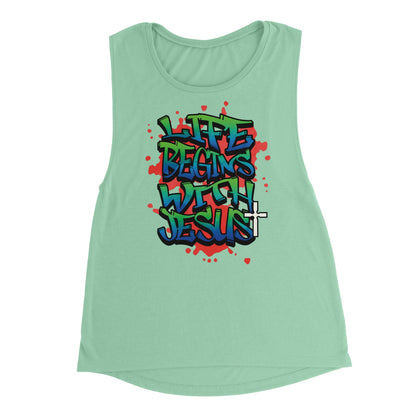 Women's Muscle Tank Top | Bella + Canvas 8803