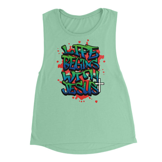 Women's Muscle Tank Top | Bella + Canvas 8803