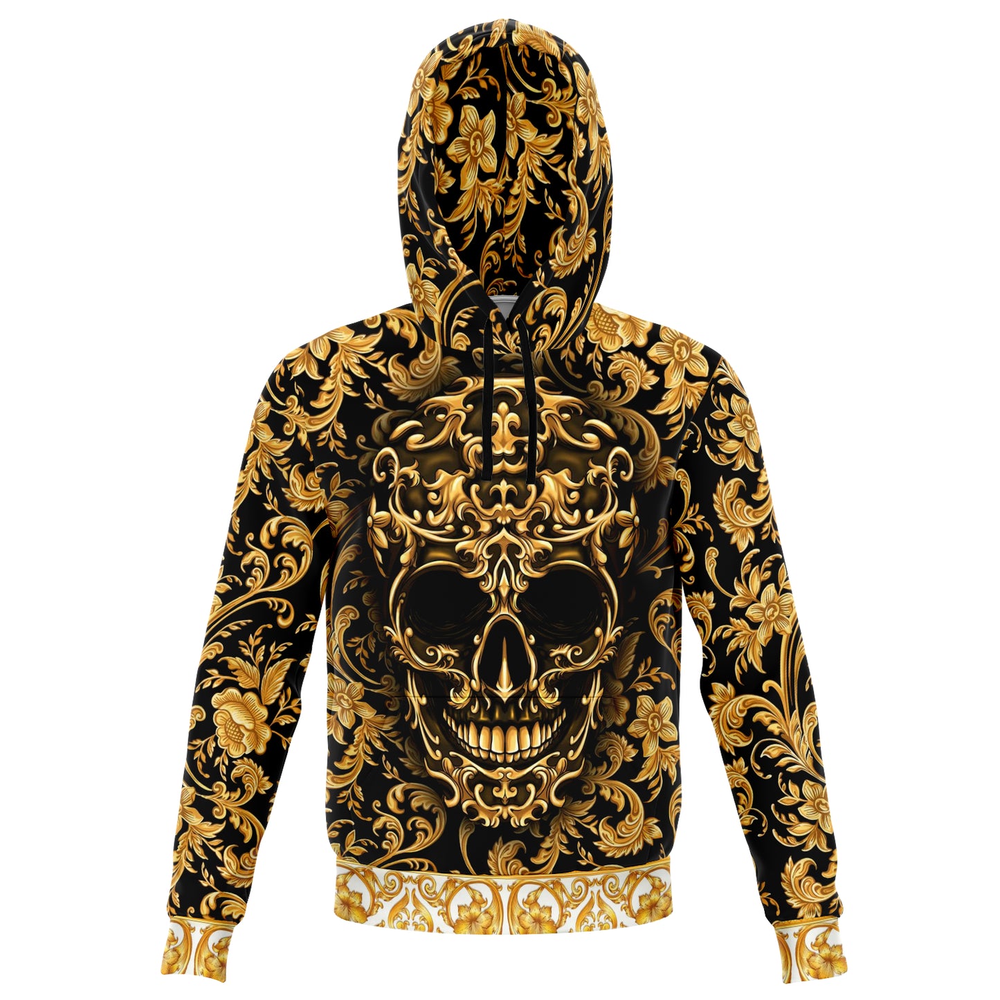 Baroque Skull Fashion Hoodie