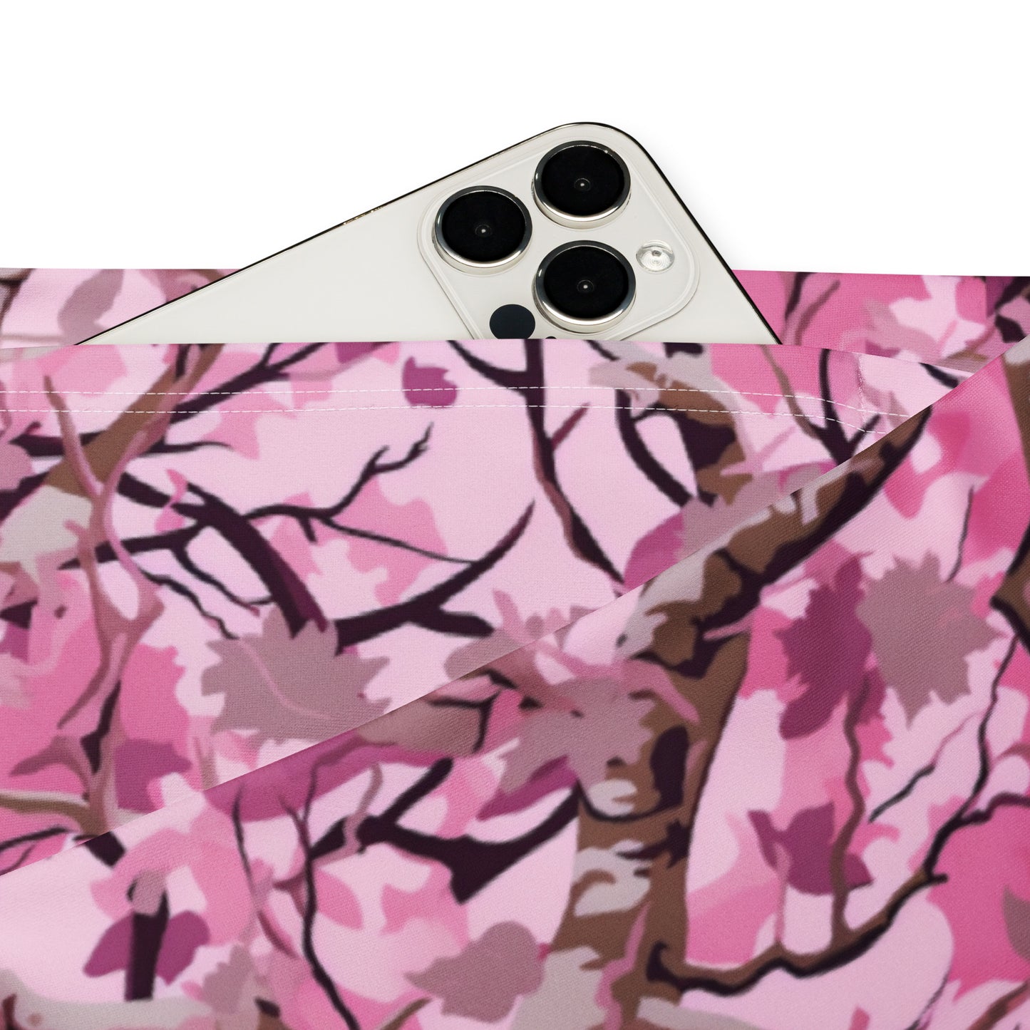 Camo Cherry Blossom | Women's Soft & Stretchy Flare Leggings - Plus Sizes Avail 2XS - 6XL