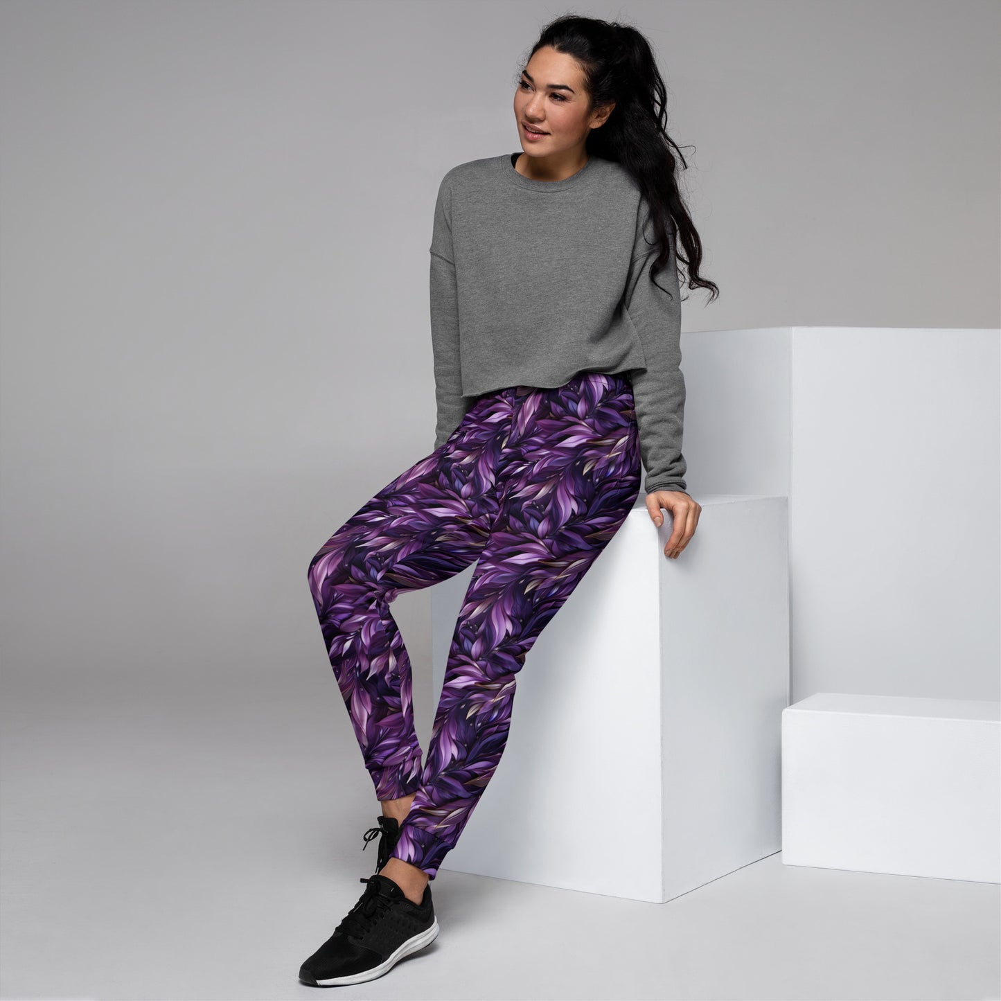 Glorious Purple | Soft & Stylish | Women's Joggers - Cozy Fit with a Sustainable Twist