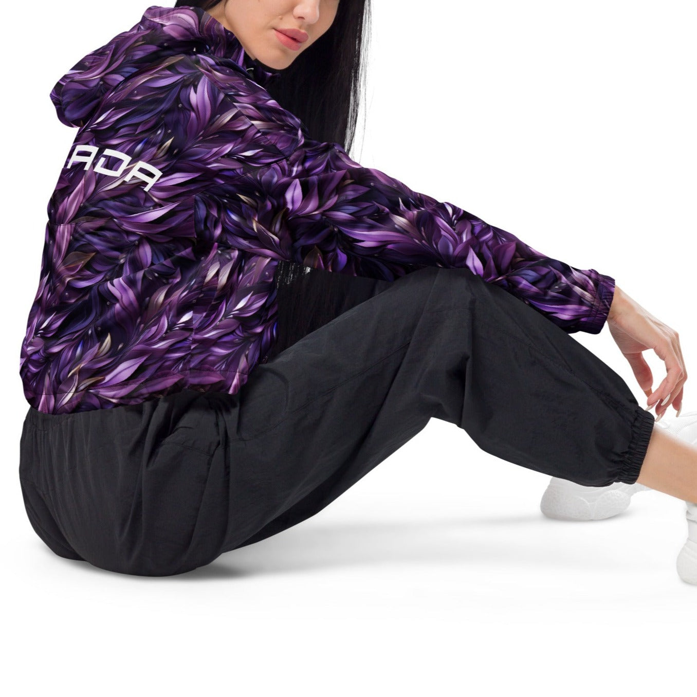 Glorious Purple CANADA - Women’s Cropped Windbreaker