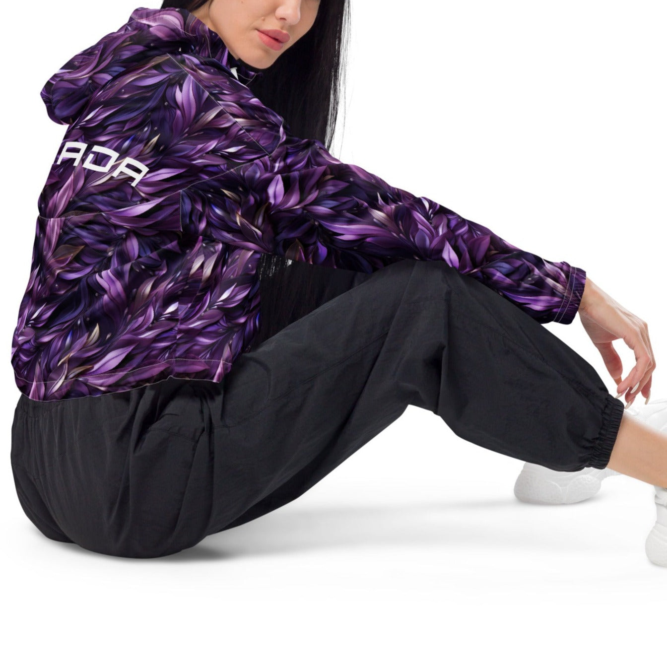 Glorious Purple CANADA - Women’s Cropped Windbreaker