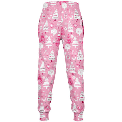 Pink Winter Wonderland - Fashion Kids/Youth Jogger - AOP