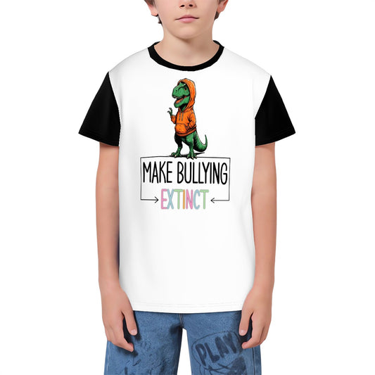 Make Bullying Extinct | Youth T-Shirt - Pink Shirt Day