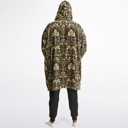 Reversible Gothic Snug Hoodie - Unique Print on Both Sides