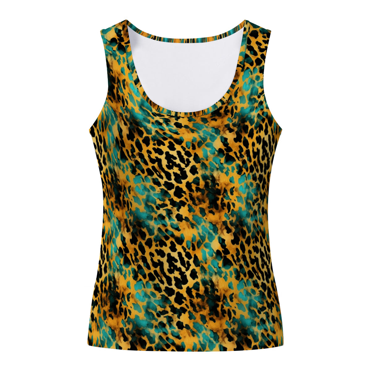 Animal Print - Women's Casual Sleeveless Top-Cami