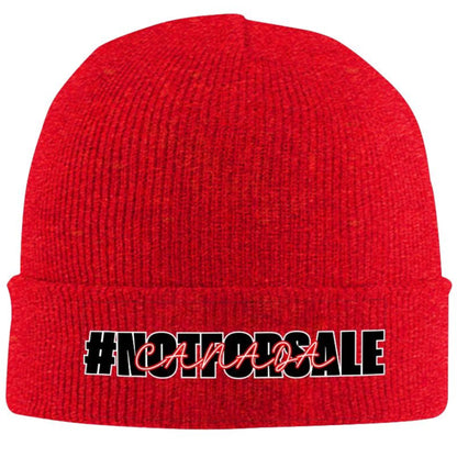 Canada is #NOTFORSALE - Cozy Acrylic Knit Toque – Lightweight & Warm Winter Hat