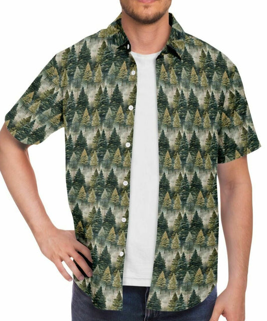 Canadian Outdoors - Short Sleeve Button Down Shirt