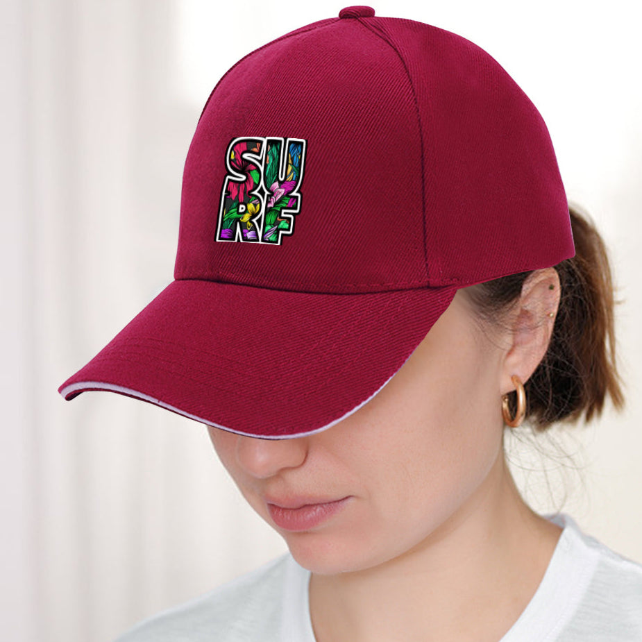 Beautiful SURF Durable Baseball Cap – Adjustable, Lightweight, and Built for Outdoors