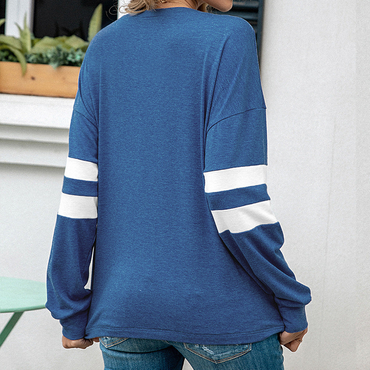 Oldometer 59->60 Fun Women's Casual Loose V-Neck Sweatshirt