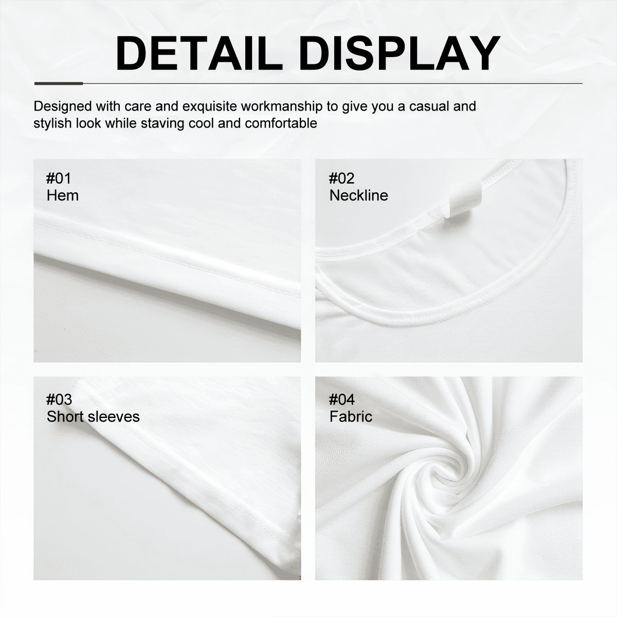 Sunflowers & Butterflies Plaid | Comfy Cotton-Feel Nightshirt Women’s Sleepwear – Soft and Easy to Wear