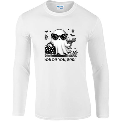 You Do You, Boo! - Women's Long Sleeve 100% Cotton T-Shirt