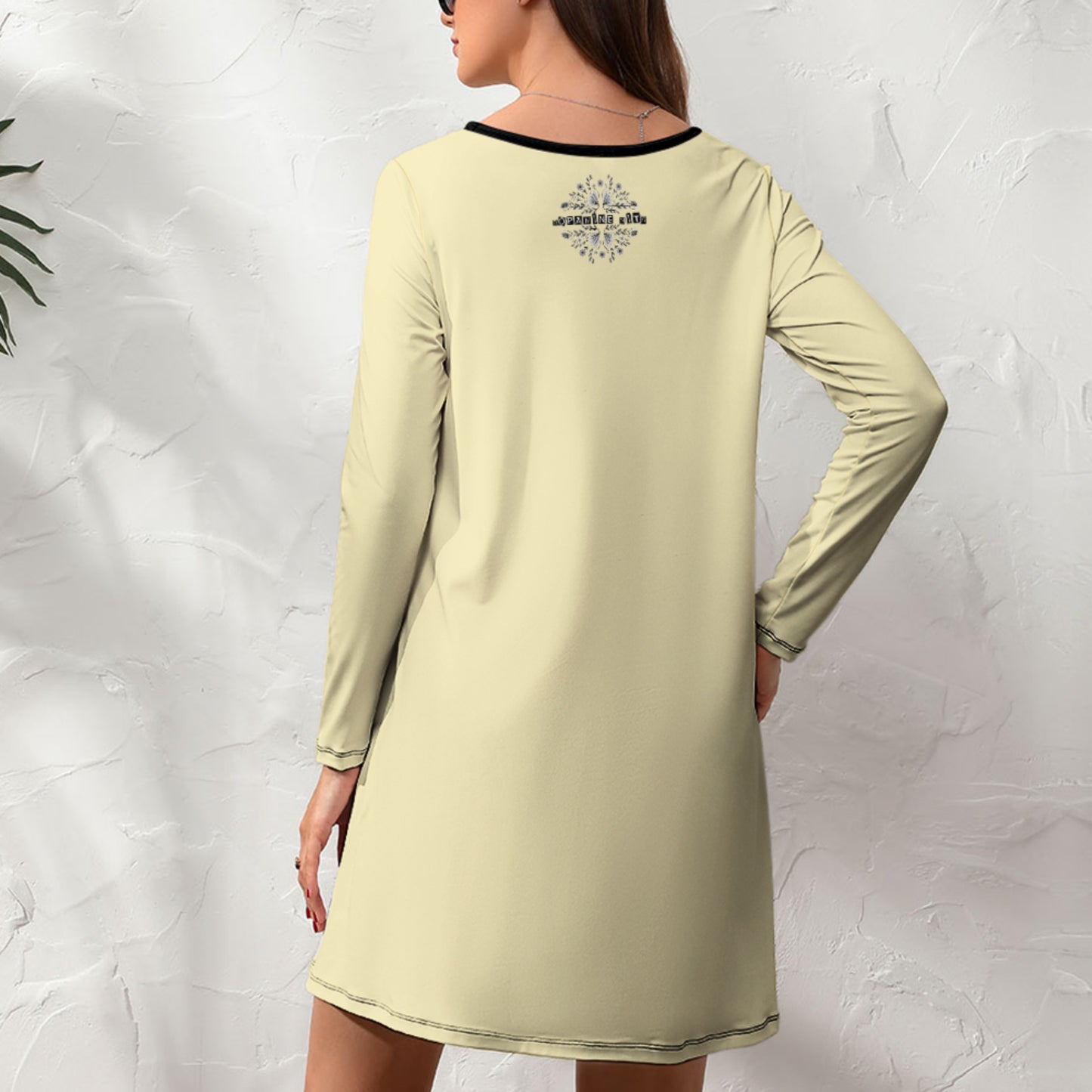 Women's Long Sleeve Nightshirt - Many Designs to Choose From