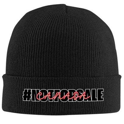 Canada is #NOTFORSALE - Cozy Acrylic Knit Toque – Lightweight & Warm Winter Hat