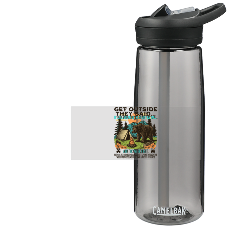 Get Outside They Said, It'll Be A Breath Of Fresh Air... CamelBak Eddy Tritan Renew Water Bottles