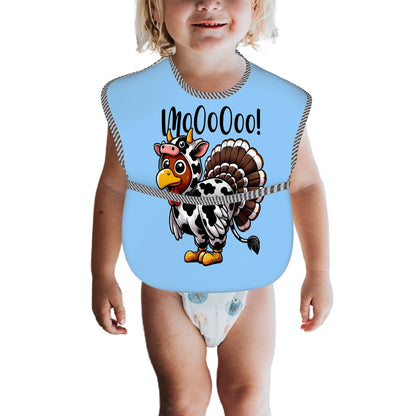 Mooing Turkey Thanksgiving Bib – Waterproof & Hilarious!