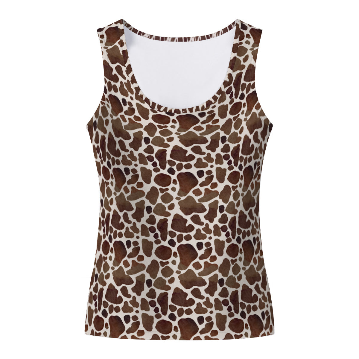 Animal Print - Women's Casual Sleeveless Top-Cami