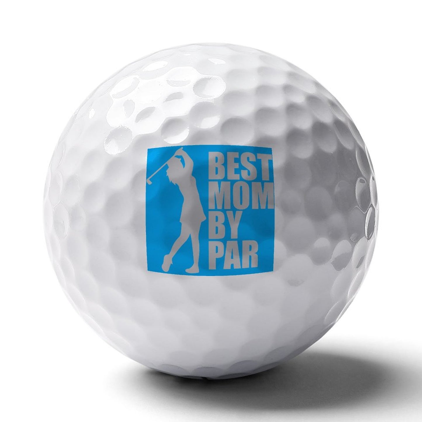 Best Mom by Par | Two-Layer Golf Ball – Fun Gift for Golf Moms