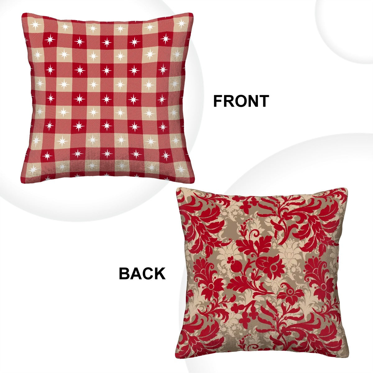 Festive Ultra-Soft Corduroy Throw Pillow Covers – Double-Sided Pillowcase