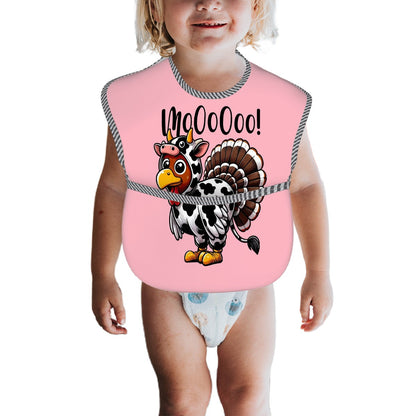 Mooing Turkey Thanksgiving Bib – Waterproof & Hilarious!