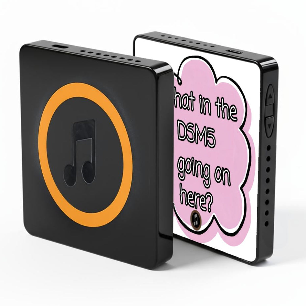What in the DSM5 is going on here? | Musical Fridge Magnet - Pink