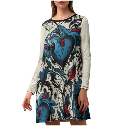 Blue Hearts With Dh On Back