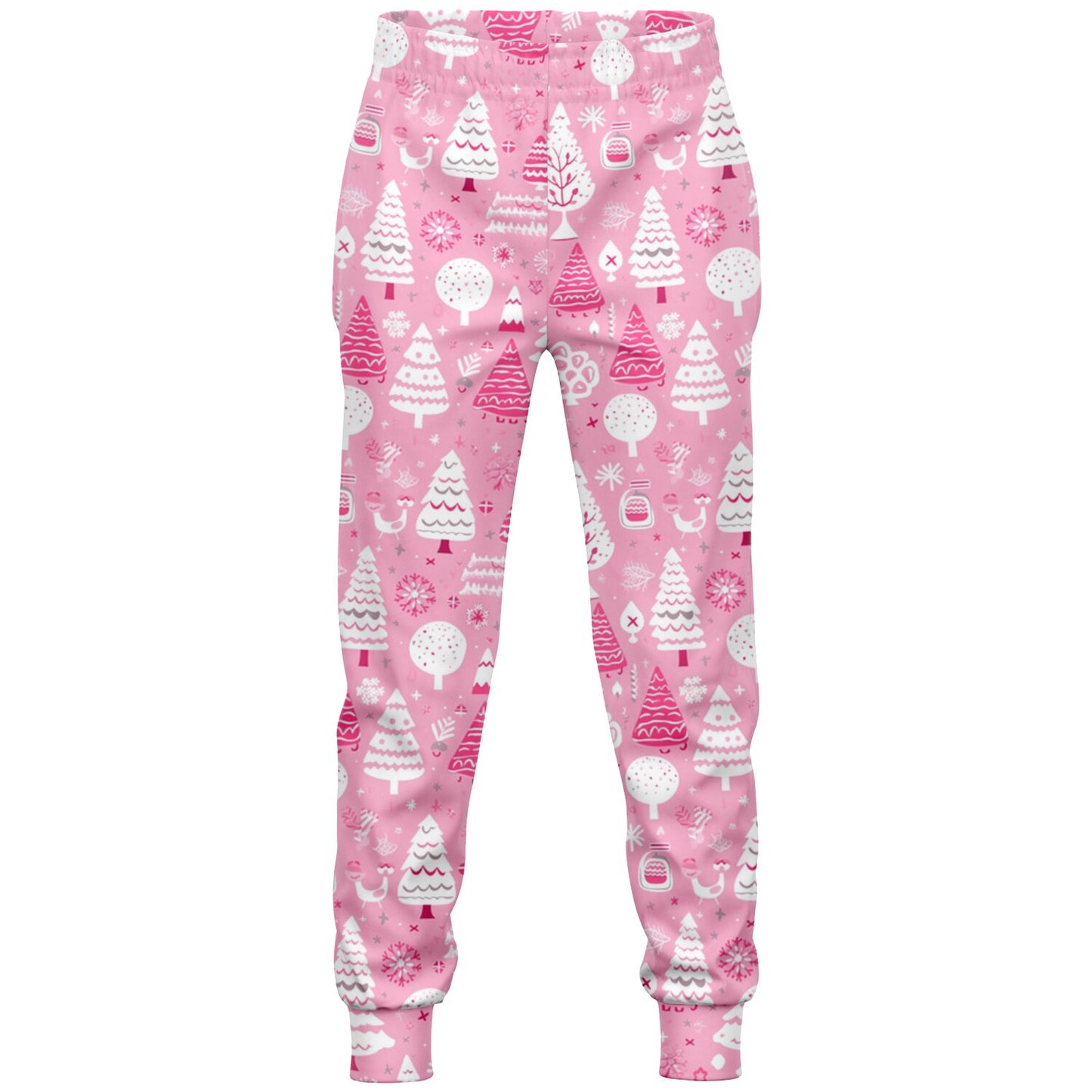 Pink Winter Wonderland - Fashion Kids/Youth Jogger - AOP