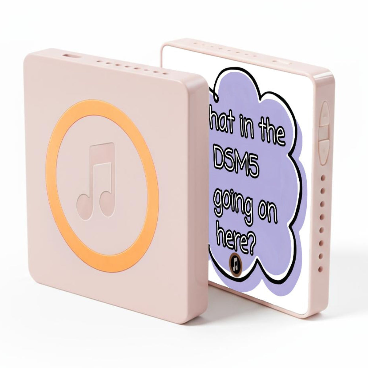 What in the DSM5 is going on here? | Musical Fridge Magnet - Purple