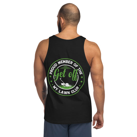 Get off my Lawn Club Men's Tank Top