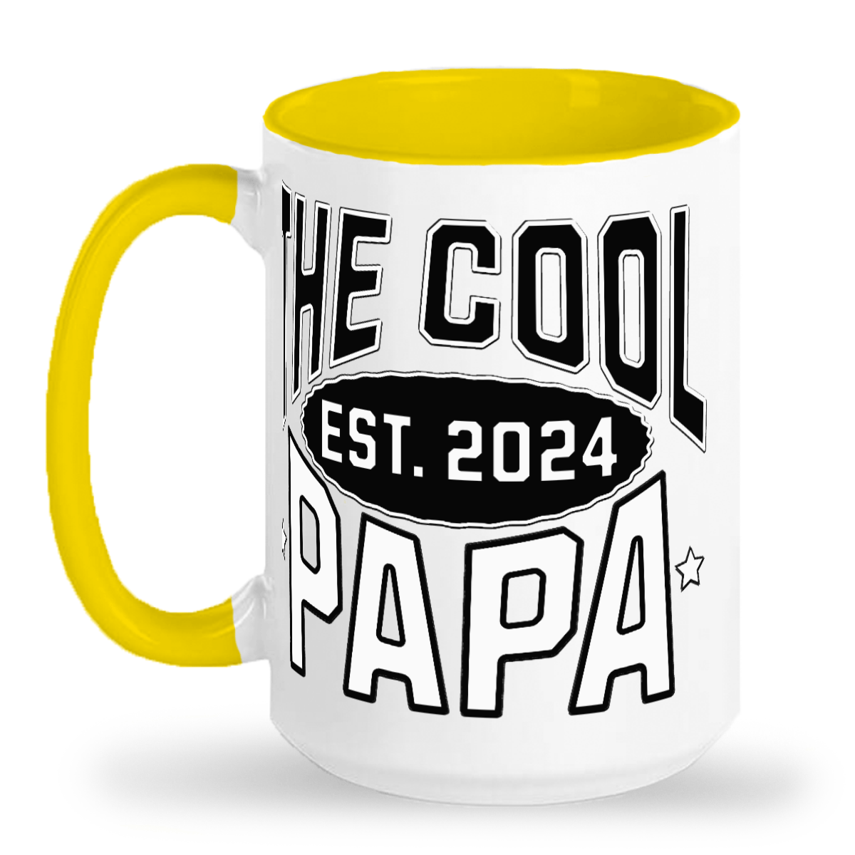 2024 The Cool Papa Tall glossy ceramic mug