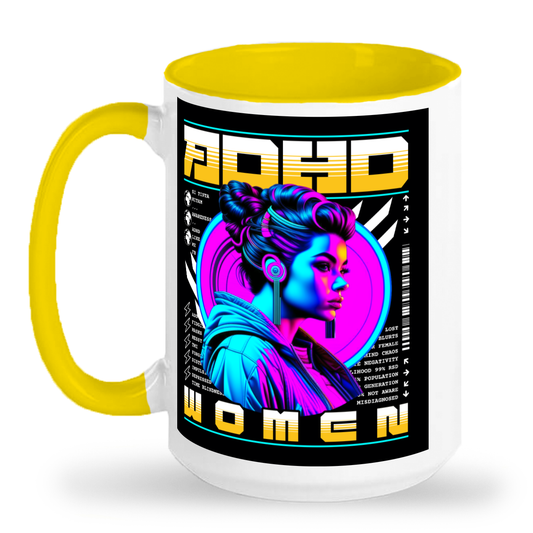 ADHD Women - 15 oz Ceramic Mug - Awareness