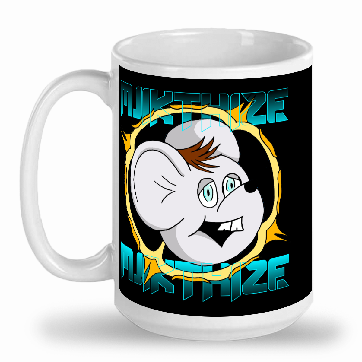 MjikThize Thru & Thru 2-Toned 15oz Ceramic Mug