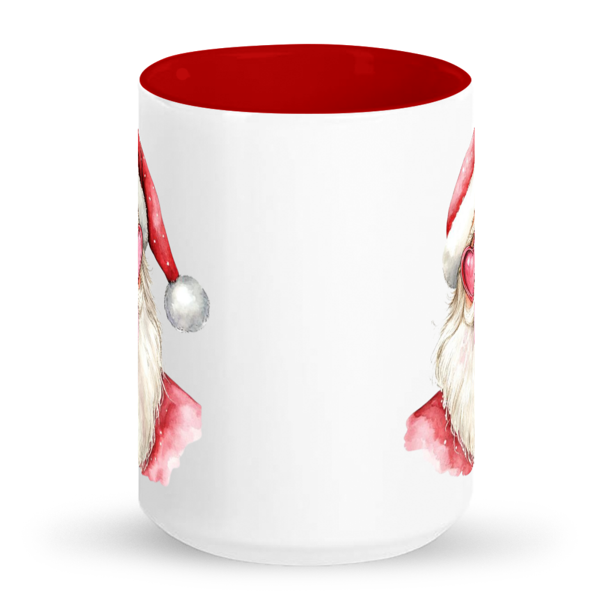 Retro Santa Groovin' 15oz Glossy Ceramic Mug