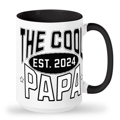 2024 The Cool Papa Tall glossy ceramic mug