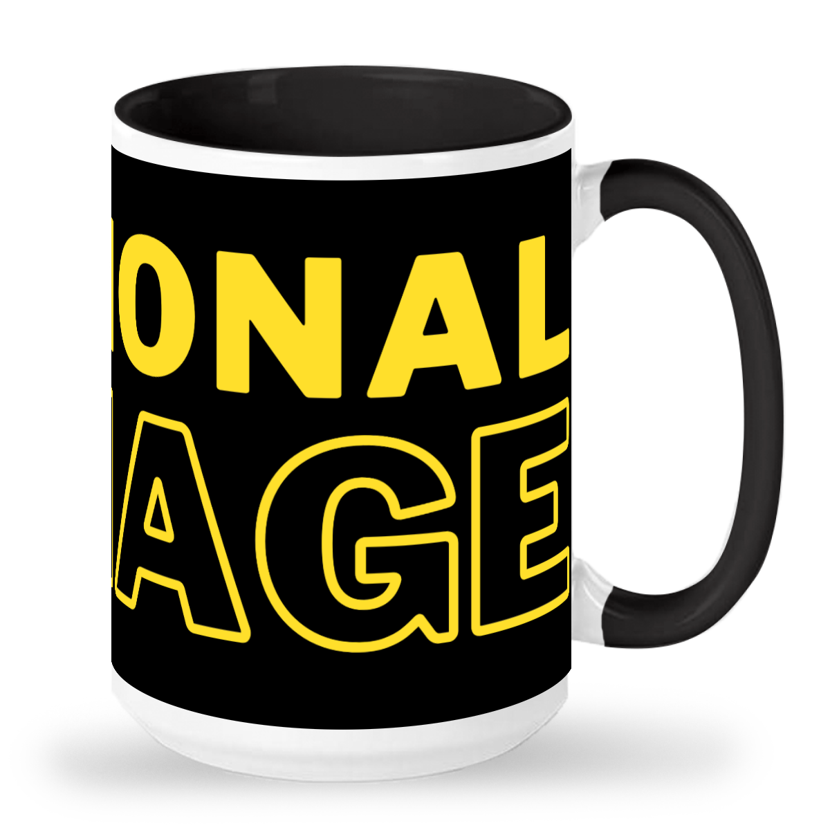 Emotional Damage - Tall Glossy 15 oz Ceramic Funny Meme Mug