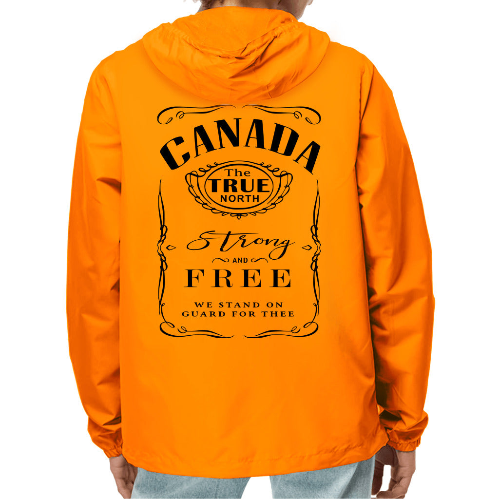 O Canada - Unisex Lightweight Windbreaker Full-Zip Canadian Maple Leaf Jacket