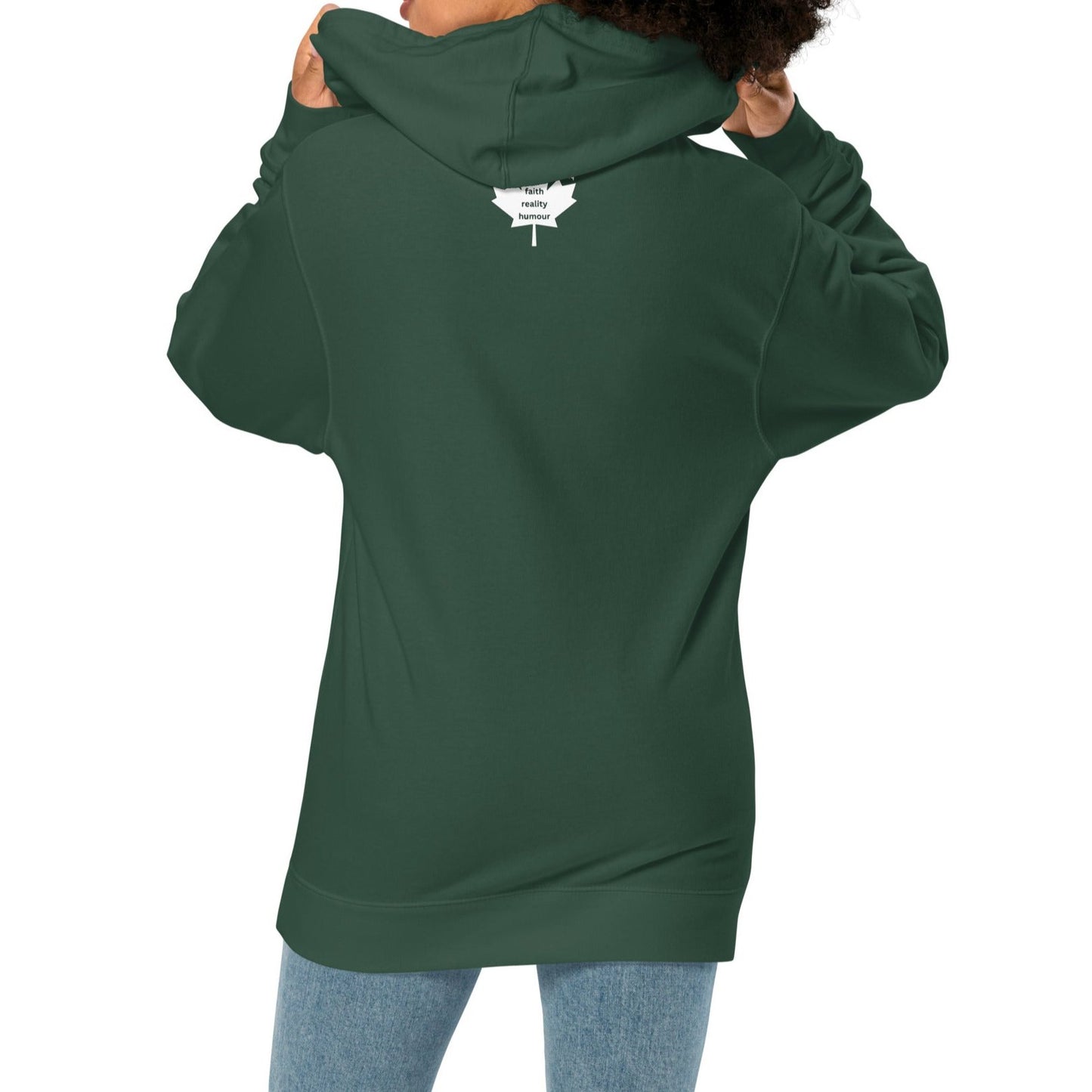 OMG No One Cares - Funny Sarcastic Hoodie - Unisex Heavyweight, Dark Shades