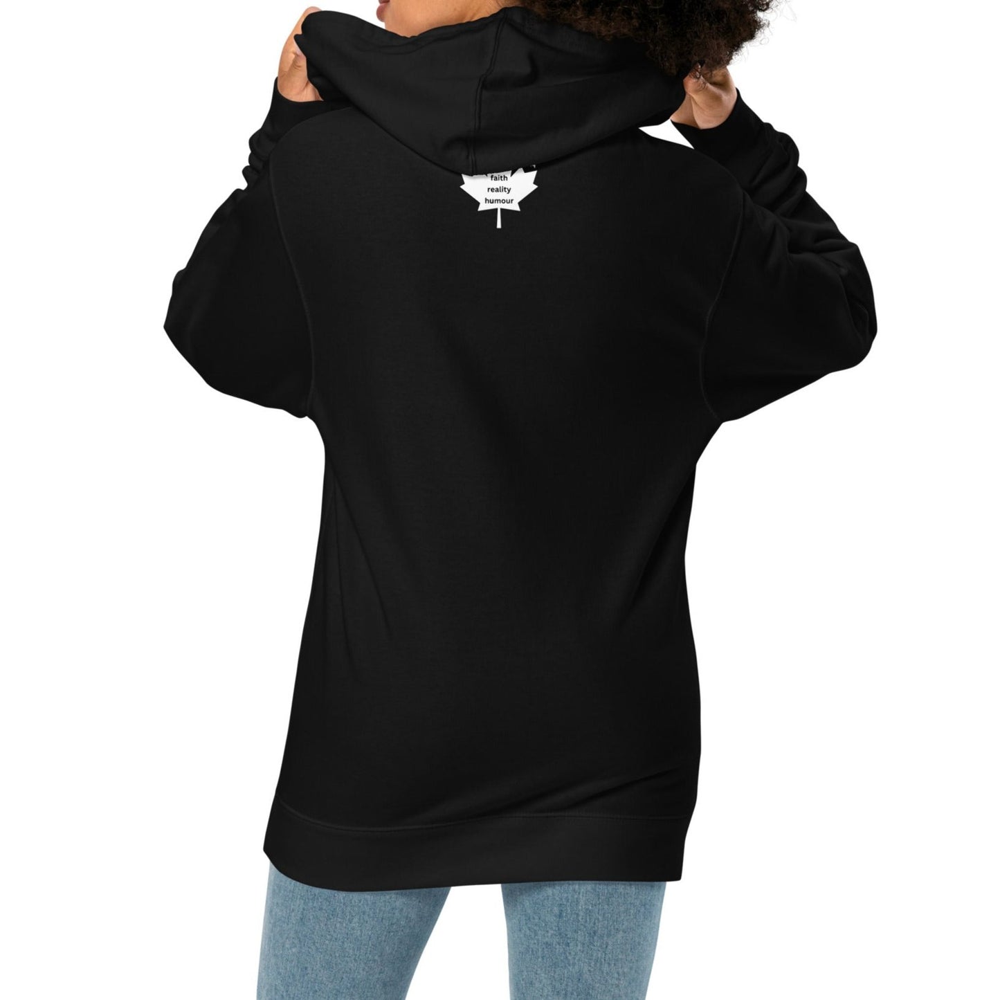 OMG No One Cares - Funny Sarcastic Hoodie - Unisex Heavyweight, Dark Shades