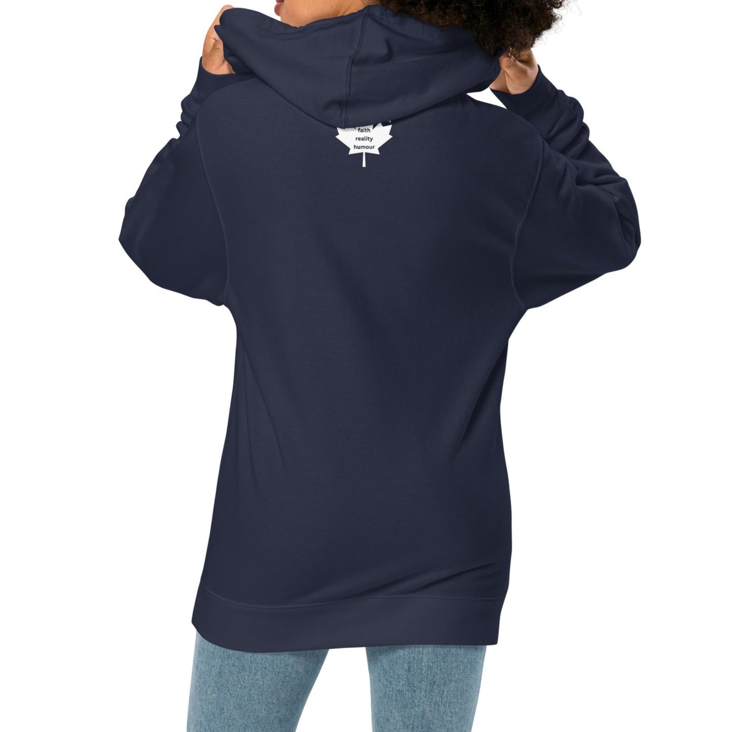 OMG No One Cares - Funny Sarcastic Hoodie - Unisex Heavyweight, Dark Shades