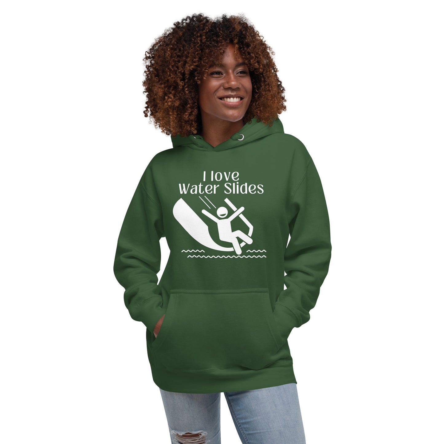 I love waterslides Unisex Hoodie