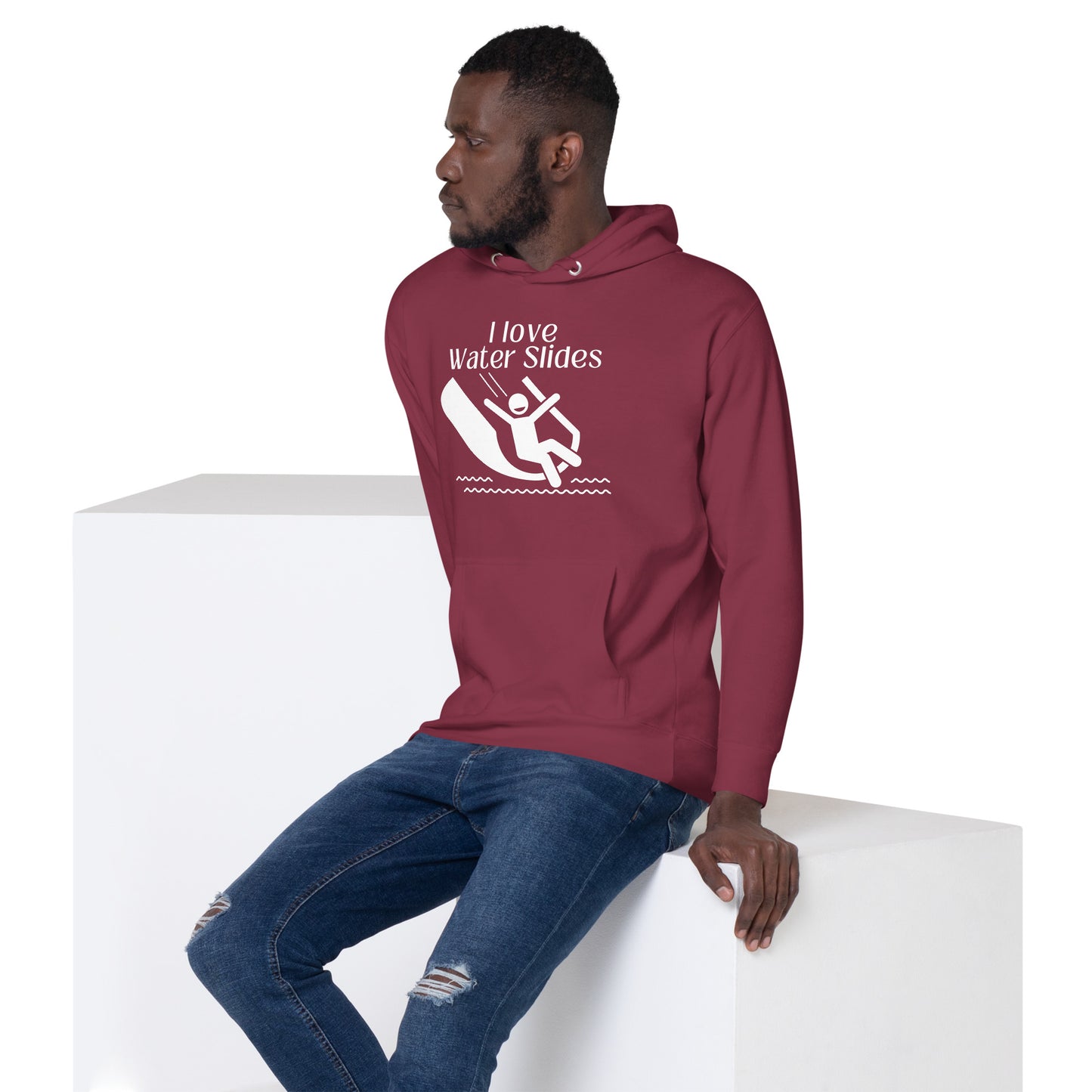 I love waterslides Unisex Hoodie