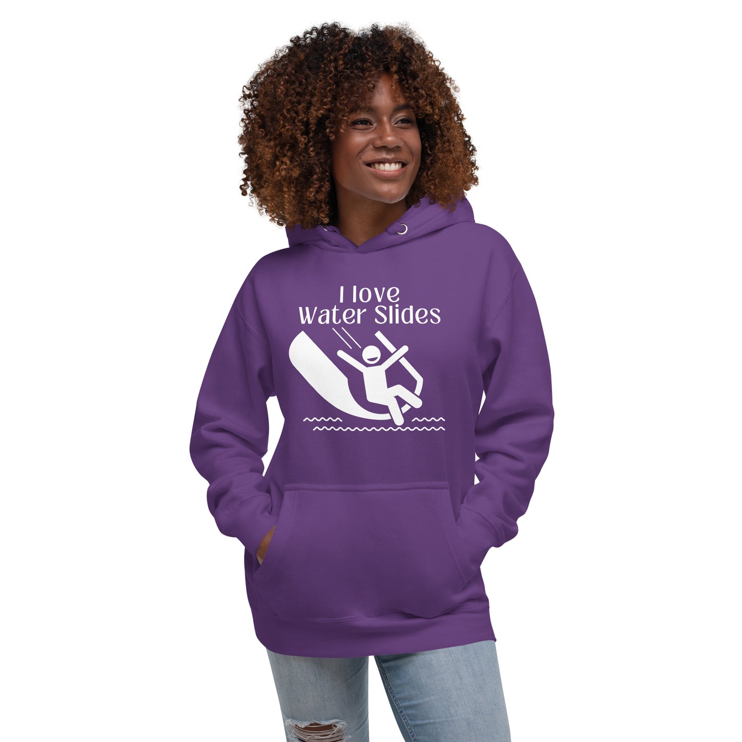 I love waterslides Unisex Hoodie