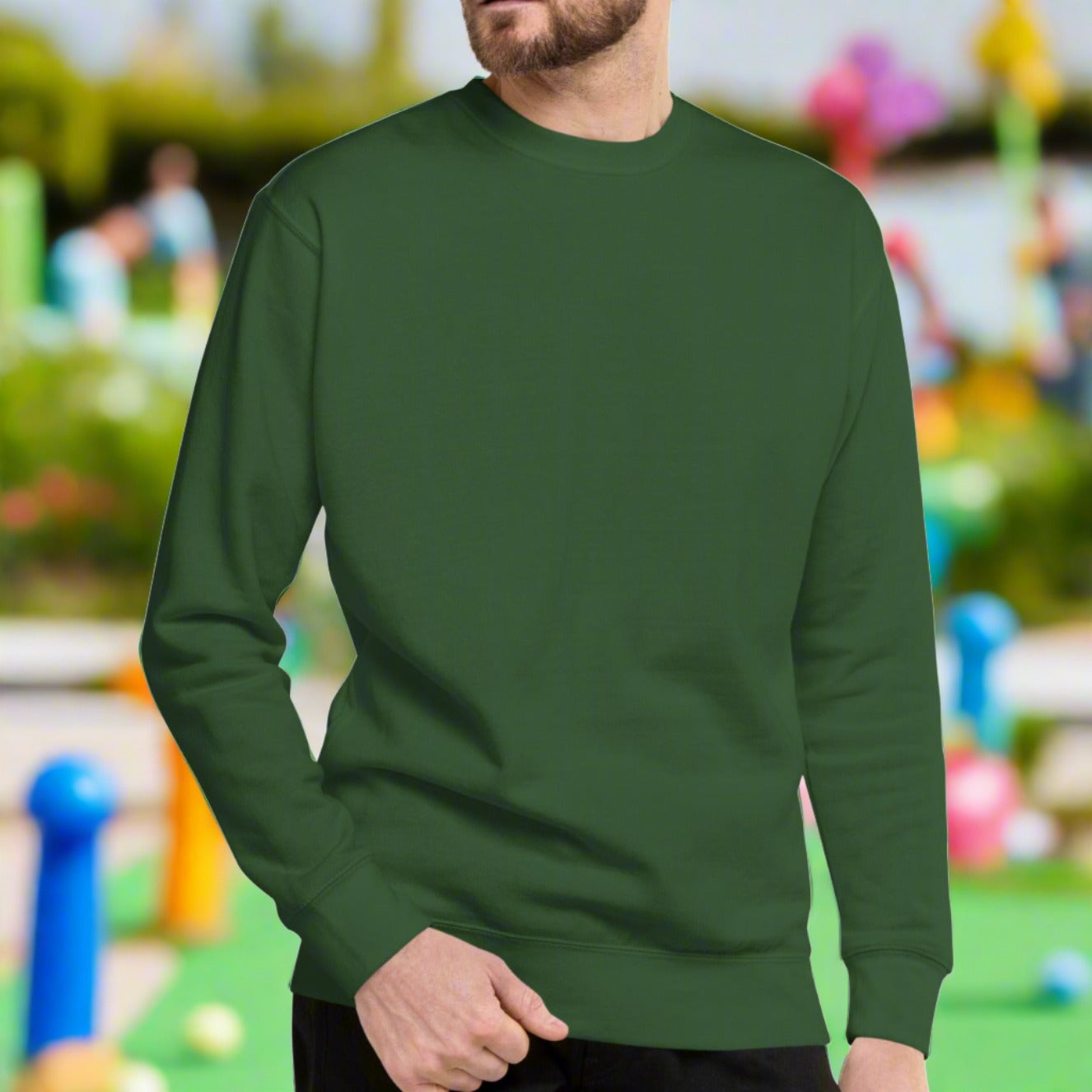 Born to Golf Forced to Work - Unisex Premium Sweatshirt