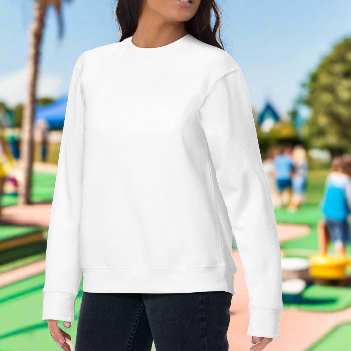 Born to Golf Forced to Work - Unisex Premium Sweatshirt